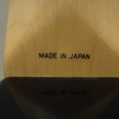 FENDER Stratocaster Left Handed Made In Japan 1984 - 1987 Black image 14