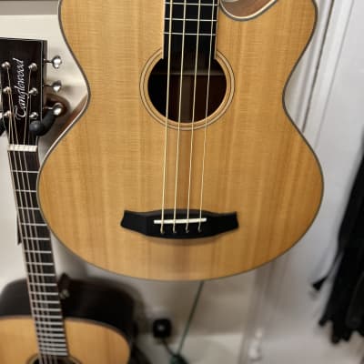 Tanglewood TWR-AB Roadster Spruce/Mahogany Acoustic Bass with Electronics 2010s - Natural Satin image 7