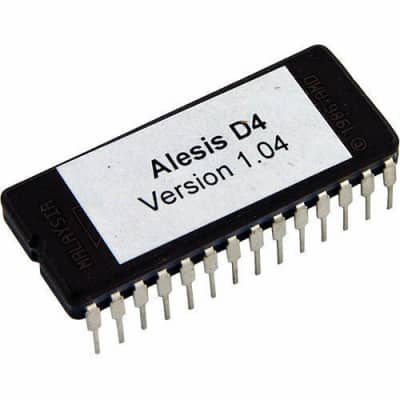 Alesis D4 firmware upgrade OS V1.04 Final Upgrade Eprom D-4 Rom