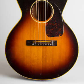 Gibson  LG-2 3/4 Flat Top Acoustic Guitar (1956), ser. #V5867-8, original brown alligator grain chipboard case. image 3