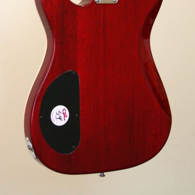 G&L Tribute ASAT Deluxe Carved Top, Transparent Red image 6
