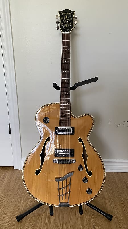 Hofner 463/S/2 Late 1960s or Early 1970s - Natural | Reverb