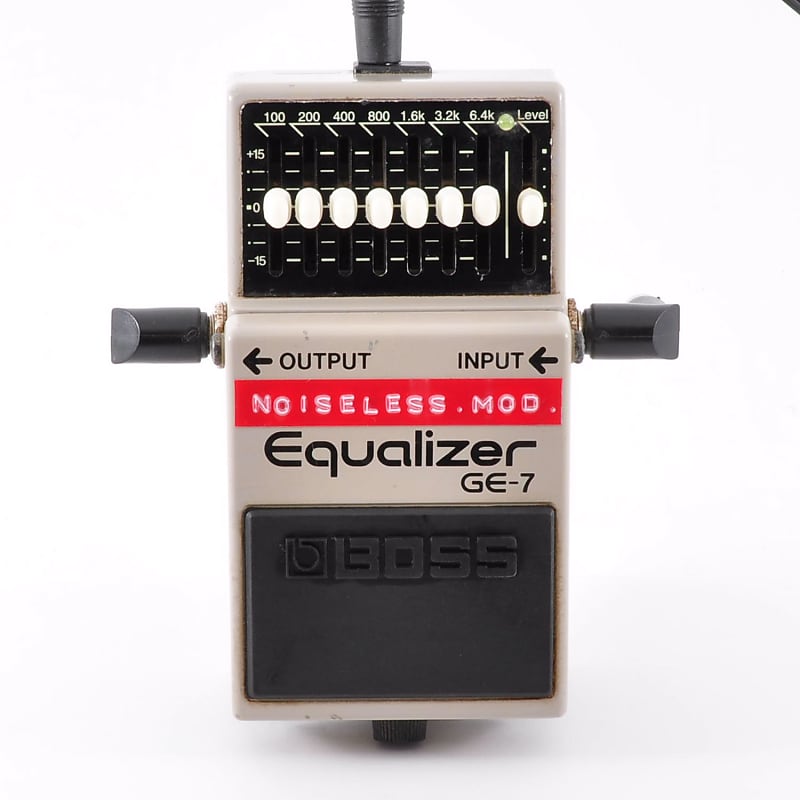 Boss GE-7 Modified Noiseless Equalizer PSA Guitar Effects