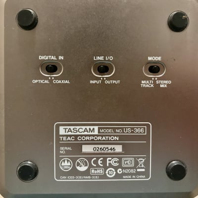 TASCAM US-366 USB Audio Interface | Reverb