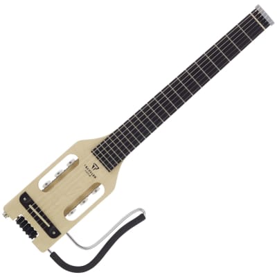 Traveler Guitar Ultra-Light Nylon-String Acoustic/Electric Travel Guitar (Maple) for sale