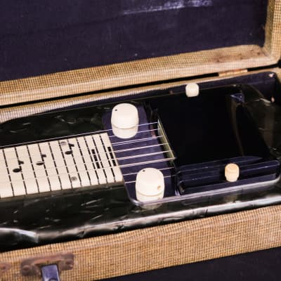 Used 1950's National Chicagoan lap steel with case, cable & slides image 7