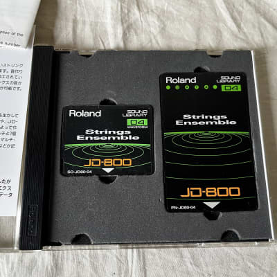 Roland SL-JD80-04 Strings Ensemble ROM CARD SET jd-990 jd-800 Free Shipping!! image 3