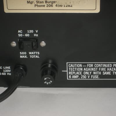Marantz Model 250 Stereo Power Amplifier, Pro Serviced Upgraded Recapped LEDs image 5