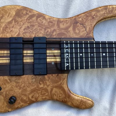 Acacia by Matt Friedman Custom 6-String Electric Bass Guitar w/ J-Retro for sale