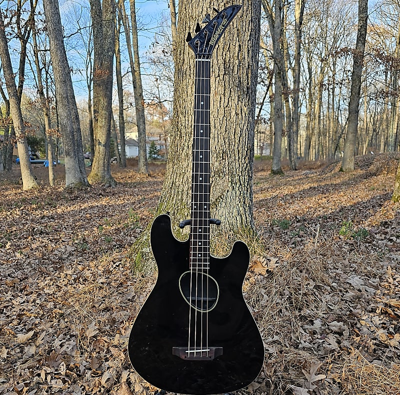 Kramer Ferrington Acoustic Electric Bass KFB2 8990 Gene Reverb