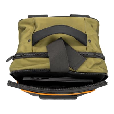 Vic Firth Vxbp0103 Professional Tech Backpack Green/Black image 3