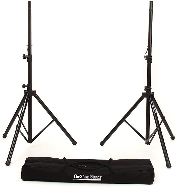 On-Stage SSP7950 All-aluminum Speaker Stand Pack with Bag image 1