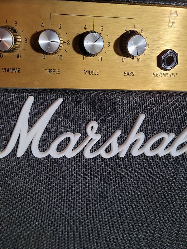 L.A. Vintage Gear Marshall Style Headshell - Red Tolex with Gold Piping-  Brand New!