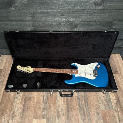 G&L USA Fullerton Deluxe Legacy Blue Electric Guitar image 15