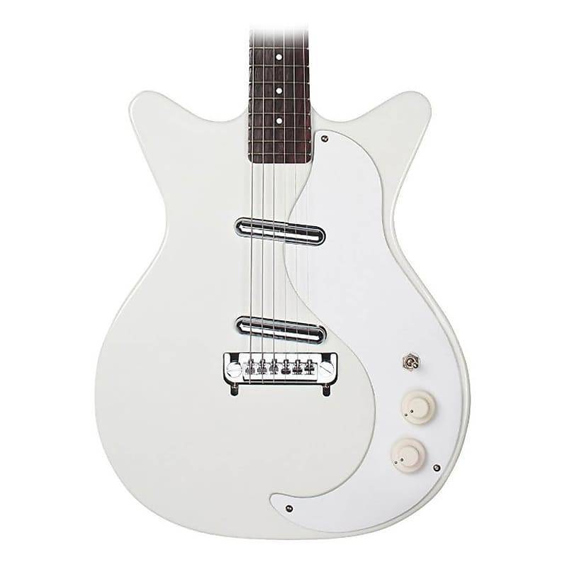 Danelectro '59M NOS Electric Guitar - Outa-Sight White image 1