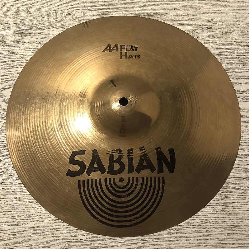 Sabian 14” AA Flat Hats