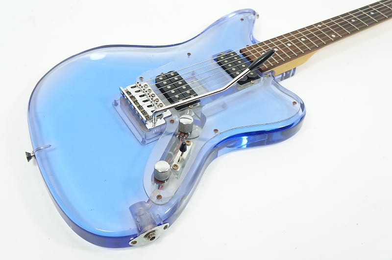 JUNO ACRYLIC JAGUAR BLUE CRYSTAL BODY HH Pickup Regular