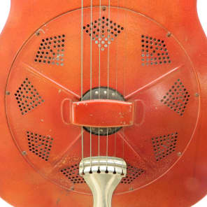 National Duolian 1930's Resonator Guitar image 10