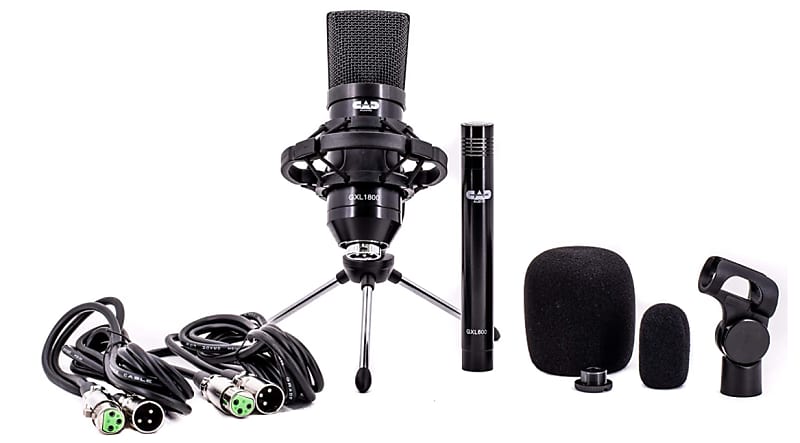 CAD GXL1800 & GXL800 Microphone Pack - Perfect for Studio, Podcasting & Streaming 2021 image 1