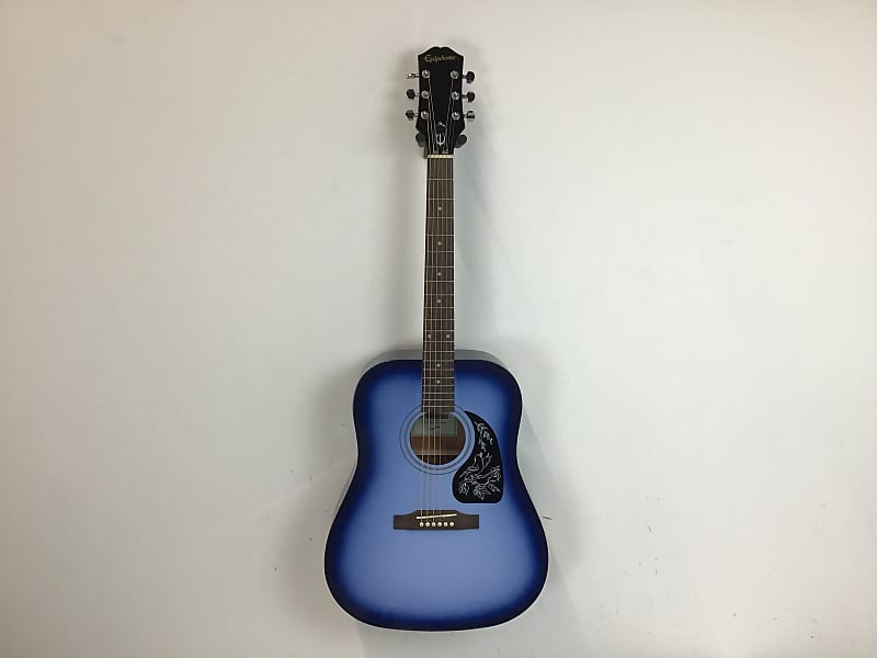 Used Epiphone STARLING SLB Acoustic Guitars Blue | Reverb