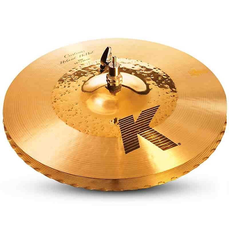 Zildjian 14.25" K Custom Hybrid Hi-Hat Cymbals (Pair) image 1