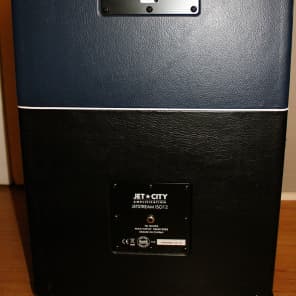 Jet City JetStream 12 ISO 1x12 Isolation Guitar Speaker Cabinet  Black/Blue image 3