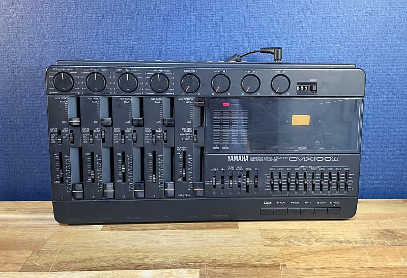 Yamaha 4-Track Cassette Tape Recorder CMX100 II 80s MTR