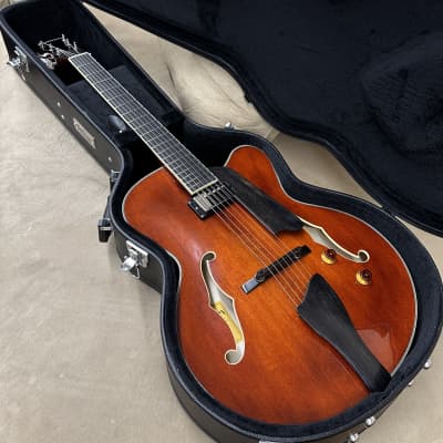 Eastman AR503CE Archtop Electric Guitar in Classic w/ Case, Pro Setup #0619 image 8
