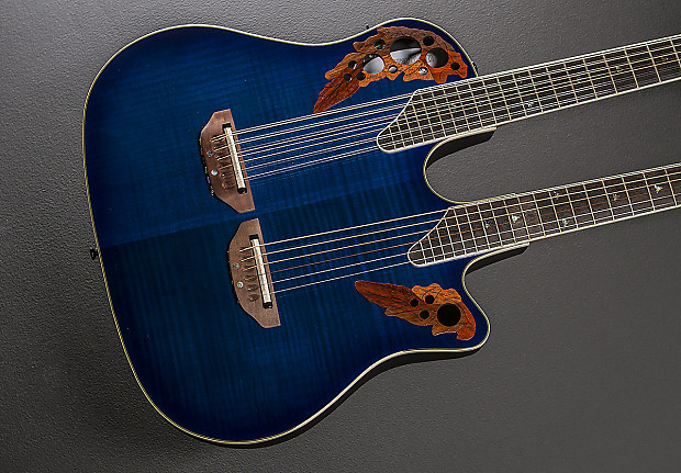 Ovation double neck acoustic clearance guitar