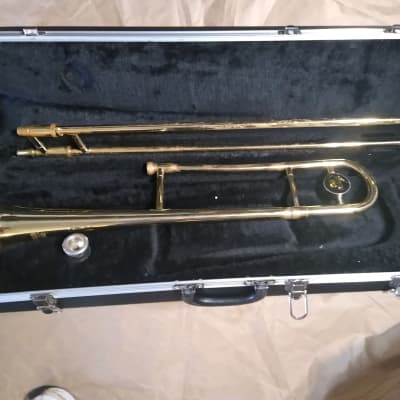 Andreas Eastman Tenor Trombone Brass with case & mouthpiece image 2