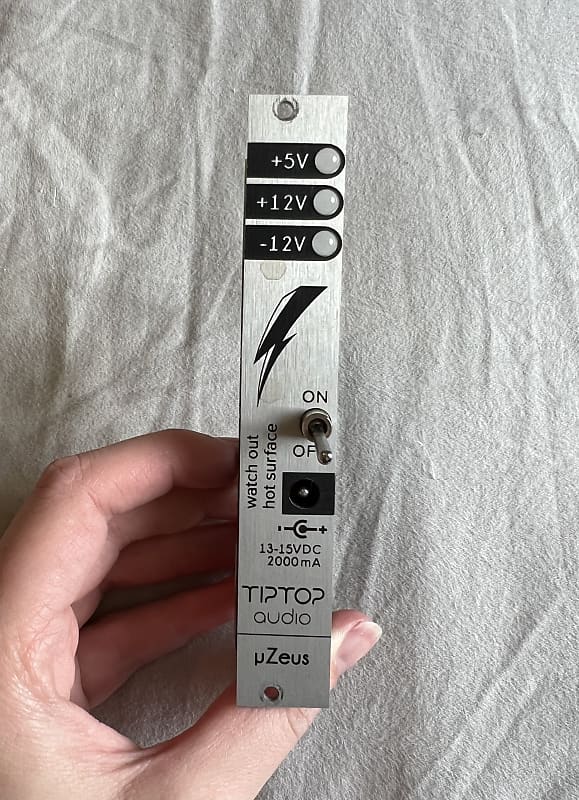 Tiptop Audio uZeus with Power Supply Adaptor & 2 Flying Bus Reverb