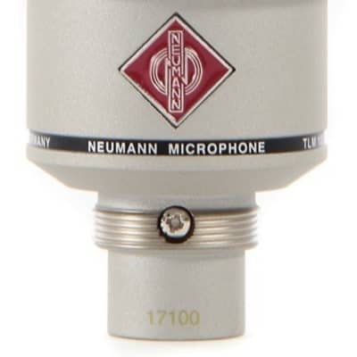 Neumann TLM 102 Large-diaphragm Condenser Microphone - Nickel image 1