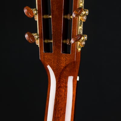 Santa Cruz OM Rare Figured Pernambuco and Fort Ross Chapel Redwood Custom NEW image 22