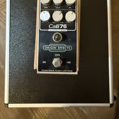 Reverb.com listing, price, conditions, and images for origin-effects-cali76-compact-bass-compressor