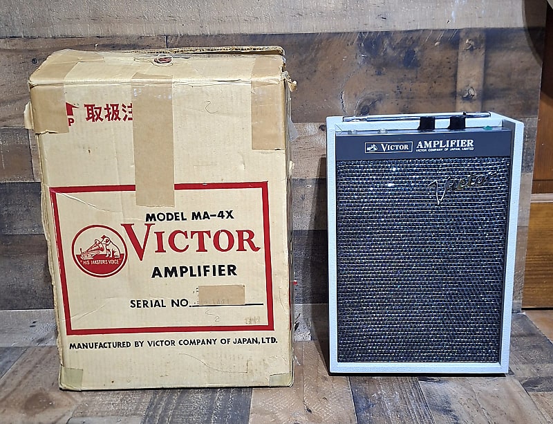 1965 RCA Victor MA-4X Tube Amp With Original Shipping Box *NOS* MIJ image 1