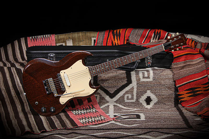 1968 Gibson Melody Maker SG "Walnut" image 1