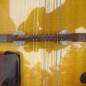 Harmony  Monterey  H417 Mandolin,  1960's,  Sunburst, Top Of Line, Barely Used, Case image 8