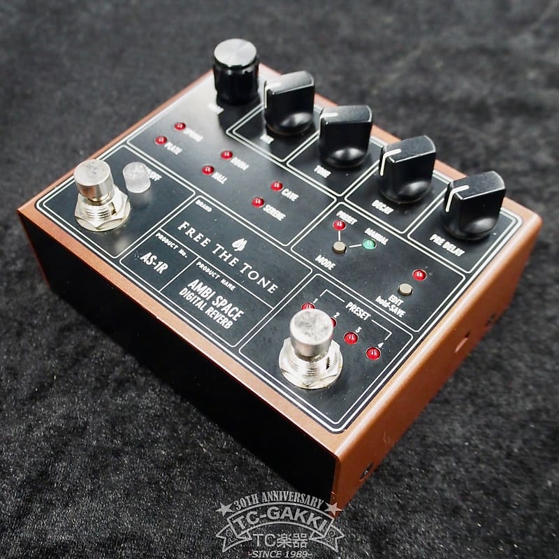 Free the Tone AS-1R Ambi Space Digital Reverb | ModularGrid Pedals