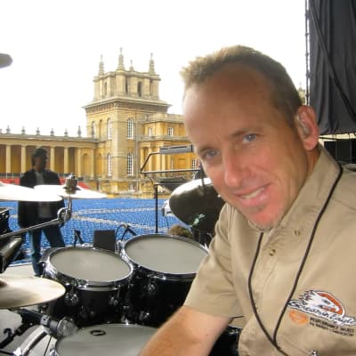 Russ McKinnon's, DW 14x6" Randall May/DW EQ Snare Drum 2005 - Natural Maple Oil image 4