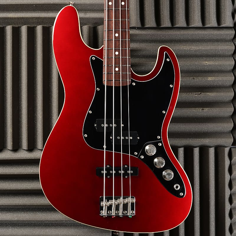 Fender AJB Aerodyne Jazz Bass 2006/2008 - Old Candy Apple Red image 1