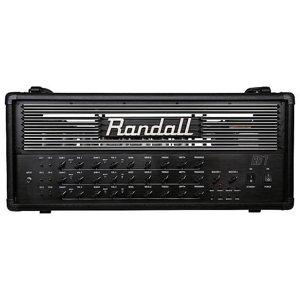 Randall 667 6-Channel 120-Watt Programmable All Tube Guitar Amp Head image 1