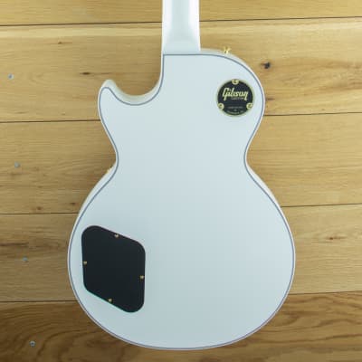 Gibson Custom Les Paul Custom Alpine White Ebony Fingerboard CS302394 image 4