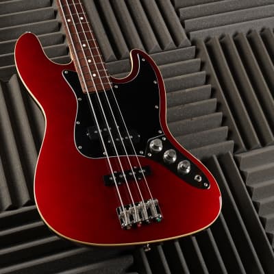 Fender AJB Aerodyne Jazz Bass 2006/2008 - Old Candy Apple Red image 3