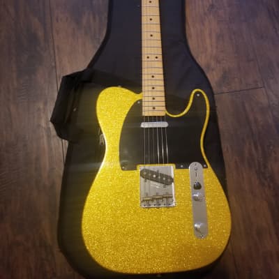 Fender Baja telecaster  Las Vegas gold image 1