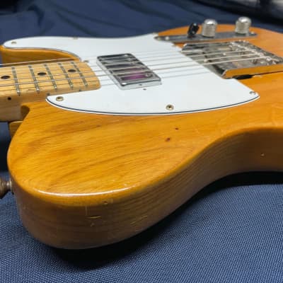 Fender American PARTS Telecaster Guitar - re-finished / routed for humbuckers 1972 - Local Pickup Only image 15