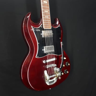 か*ふ様 Greco SG / 70s / ワインレッド / トレモロアーム付き Greco SG Japan SG400T 70s | Reverb