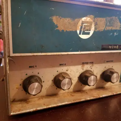Grommes Precision Electronics S20 Tube PA Amplifier Head Mono 20 Watt 1960 - Rusty Blue image 5