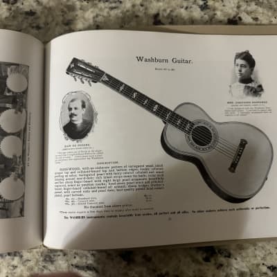Washburn 1897 guitar mandolin zither banjo reprint catalog Lyon and Healy Lion image 17