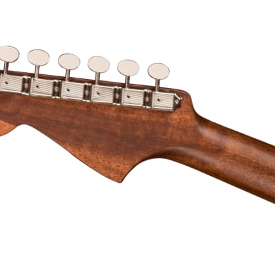 Fender Malibu Classic, all solid Electric acoustic guitar, Aged Cognac Burst image 4