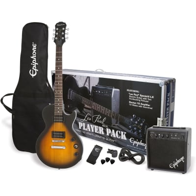 22年製【Les Paul Special-Ⅱ】Vintage Sunburst Amazon.com: Epiphone Les Paul Special-II E1 Electric Guitar